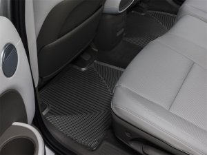 Hyundai Palisade Rubber Floor Mats - Rear - WeatherTech - All Weather - Black - 2026+ Hyundai Palisade Rubber Floor Mats - Rear - WeatherTech - All Weather - Black - 2026+