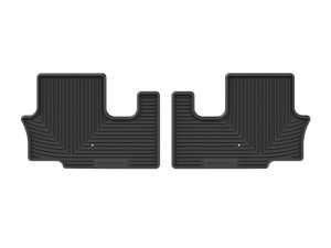 Hyundai Palisade Floor Mats - Rear - WeatherTech - All-Weather, Third Row - Black - 2026+ Hyundai Palisade Floor Mats - Rear - WeatherTech - All-Weather, Third Row - Black - 2026+