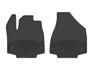 Chrysler Pacifica Floor Mats - Front - WeatherTech - All Weather - Black - `21-`26 Chrysler Pacifica Floor Mats - Front - WeatherTech - All Weather - Black - `21-`26
