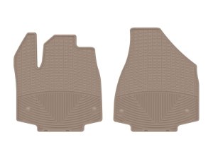 Chrysler Pacifica Hybrid Floor Mats - Front - WeatherTech - All-Weather - Tan - `21-`25 Chrysler Pacifica Hybrid Floor Mats - Front - WeatherTech - All-Weather - Tan - `21-`25