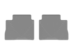 Toyota RAV4 Rubber Floor Mats - Rear - WeatherTech - All-Weather - Grey - 2026+ Toyota RAV4 Rubber Floor Mats - Rear - WeatherTech - All-Weather - Grey - 2026+