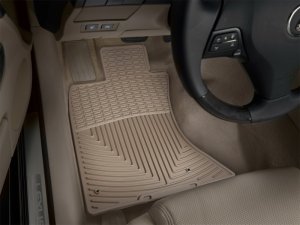 Lexus GS 300 Floor Mats - Front - WeatherTech - All-Weather Rubber - Tan - `06-`12