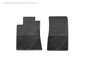 Cadillac CTS Rubber Floor Mats - Front - WeatherTech - All-Weather - Black - `08-`10 Cadillac CTS Rubber Floor Mats - Front - WeatherTech - All-Weather - Black - `08-`10