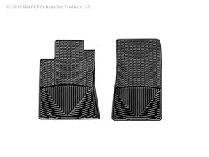 Cadillac CTS Rubber Floor Mats - Front - WeatherTech - All-Weather - Black - `08-`10 Cadillac CTS Rubber Floor Mats - Front - WeatherTech - All-Weather - Black - `08-`10