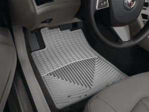 Cadillac CTS Rubber Floor Mats - Front - WeatherTech - All-Weather - Grey - `08-`10