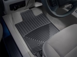 Ford Fusion Floor Mats - Front - WeatherTech - All-Weather - Black - `06-`09