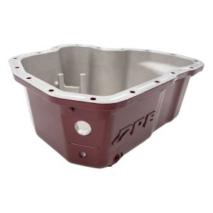 GMC Sierra HD Oil Pan - Wehrli - High Capacity, WCFab X PPE - Bengal Silver - `01-`10