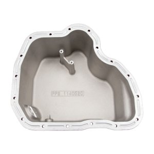 GMC Sierra HD Oil Pan - Wehrli - High Capacity, WCFab X PPE - Bengal Silver - `01-`10