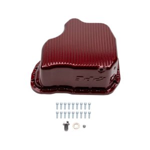 GMC Duramax Oil Pan - Wehrli - High Capacity WCFab X PPE - WCFab Red - `01-`10 GMC Duramax Oil Pan - Wehrli - High Capacity WCFab X PPE - WCFab Red - `01-`10