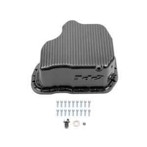 GMC Sierra Oil Pan - Wehrli - High Capacity, Aluminum, WCFab X PPE - Cat Yellow - `11-`16