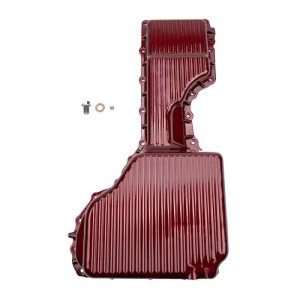 GMC Sierra 3500HD Oil Pan - Wehrli - High Capacity, Aluminum, WCFab X PPE - WCFab Red - `17-`19