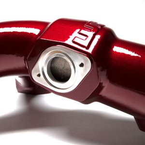 Ford Power Stroke Y-Bridge Kit - Wehrli - High Flow w/ Turbo Inlet - Candy Red - `20-`26