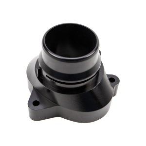 Ford F350 Super Duty Thermostat Housing Kit - Wehrli - Billet Aluminum - Black Anodized - `11-`25