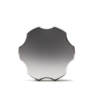 Ford Super Duty Power Steering Reservoir Cap - Wehrli - Billet - Clear Anodized - `17-`26