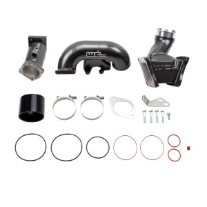 GMC Sierra 2500HD Y-Bridge Kit - Wehrli - 3in - Fine Texture Black - `07-`10