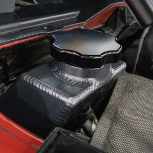 Dodge Ram Coolant Tank Kit - Wehrli - OEM Placement - Semi-Gloss Black - `10-`12 Dodge Ram Coolant Tank Kit - Wehrli - OEM Placement - Semi-Gloss Black - `10-`12