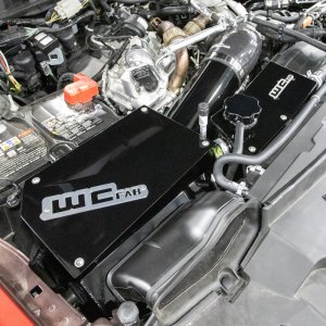 Ford Super Duty F-250 Performance Air Intake - Wehrli - 4in. High Flow Intake Kit - Bengal Blue - `20-`25