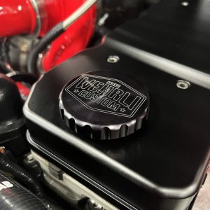 Ram 3500 Valve Covers - Wehrli - Billet, WCFab X D&J Precision - Gun Metal - `06-`18