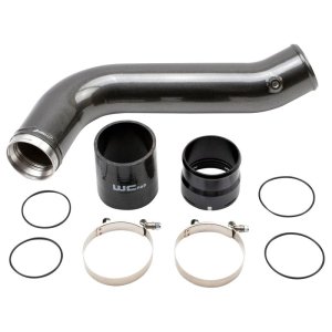Chevrolet Duramax Intercooler Pipe - Passenger Side - Wehrli - 3.5in High Flow - Sparkle Copper - `20-`25