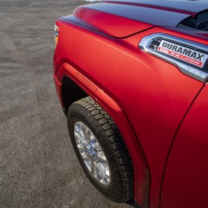 GMC Sierra Marker Light Delete Kit - Wehrli - Billet, no Logo - Raw Finish - `20-`25