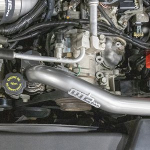 Chevrolet Duramax Thermostat Housing Kit - Wehrli - Upper Coolant Pipe - Illusion Blueberry - `01-`05