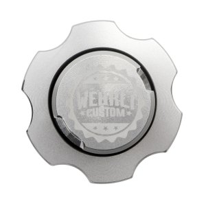 GMC Sierra 3500 Oil Fill Cap - Wehrli - Billet - Clear Anodized - `01-`25 GMC Sierra 3500 Oil Fill Cap - Wehrli - Billet - Clear Anodized - `01-`25