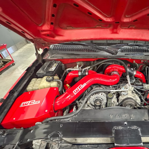 Chevrolet Silverado 2500 Turbo Install Kit - Wehrli - S300 - Bengal Red - `01-`04