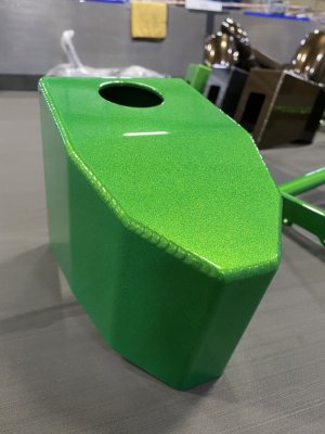 Chevrolet Silverado 2500 Upper Coolant Pipe - Wehrli - Sparkle Granny Smith - `20-`25 Chevrolet Silverado 2500 Upper Coolant Pipe - Wehrli - Sparkle Granny Smith - `20-`25
