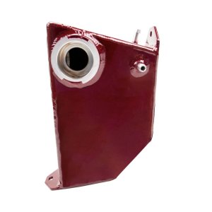 Dodge Ram 3500 Coolant Tank Kit - Wehrli - Fabricated Aluminum - Illusion Blueberry - `04-`07