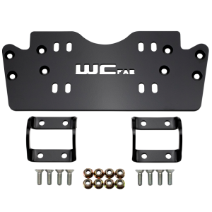 Honda Talon Winch Mount Plate Kit - Front - Wehrli - `19-`27