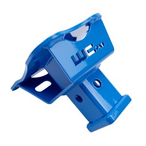 Polaris RZR S 1000 Receiver Hitch - Wehrli - Pull Plate - Velocity Blue - `18-`23