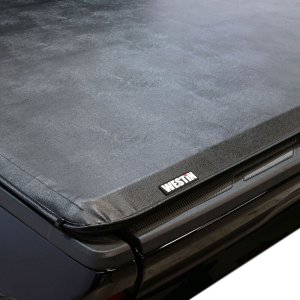 Toyota Tacoma Soft Roll-Up Tonneau Cover - Westin - Black - `24-`27