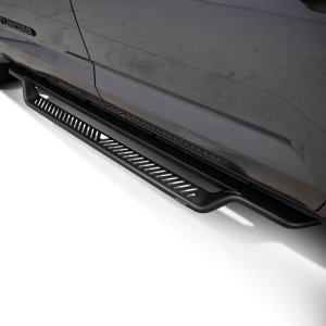 Toyota Tundra CrewMax Cab Running Boards - Westin - Outlaw Drop - Textured Black - `22-`26