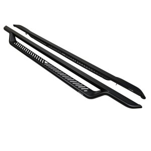 Toyota Tundra CrewMax Cab Running Boards - Westin - Outlaw Drop - Textured Black - `22-`26