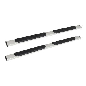 Chevrolet Silverado 1500 Crew Cab Nerf Bars - Westin - R5 with 5 inch wide step area - Stainless Steel - `19-`27