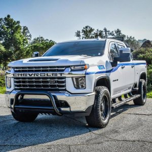 Chevrolet Silverado 2500 Bull Bar - Front - Westin - E-Series - Black - `20-`27