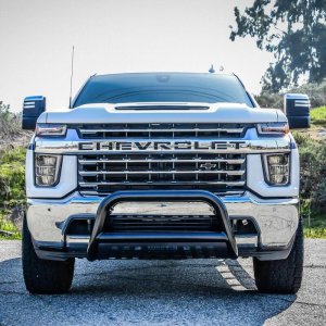 Chevrolet Silverado 2500 Bull Bar - Front - Westin - E-Series - Black - `20-`27
