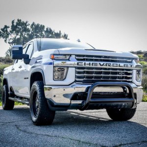 Chevrolet Silverado 2500 Bull Bar - Front - Westin - E-Series - Black - `20-`27