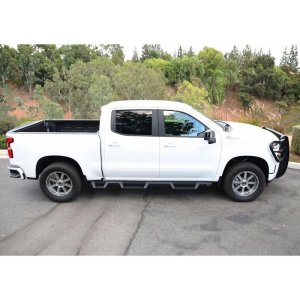 Chevrolet Silverado 1500 Nerf Bars - Westin - HDX Drop Wheel-to-Wheel - Textured Black - `19-`27