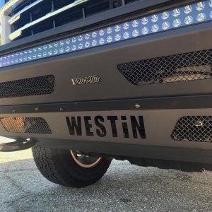 Chevrolet Silverado 2500 Bumper - Front - Westin - Pro-Mod - Textured Black - `20-`27