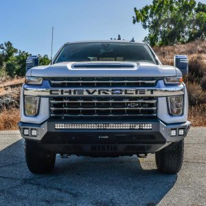 Chevrolet Silverado 2500 Bumper - Front - Westin - Pro-Mod - Textured Black - `20-`27