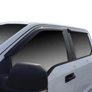 Ford F-150 Wind Deflectors - Side - Westin - Slim - Smoke - `15-`18