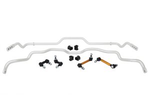Mitsubishi Lancer Evolution VI Sway Bar Kit - Front + Rear - Whiteline - Adjustable - `96-`01