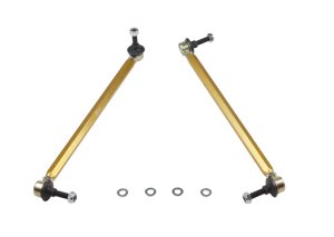 Chevrolet Camaro Sway Bar End Links - Front - Whiteline - Adjustable Heavy Duty (Steel Ball Joints, 380mm C-C) - `10-`27 Chevrolet Camaro Sway Bar End Links - Front - Whiteline - Adjustable Heavy Duty (Steel Ball Joints, 380mm C-C) - `10-`27