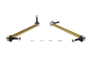 Chevrolet Camaro Sway Bar End Links - Front - Whiteline - Adjustable Heavy Duty (Steel Ball Joints, 380mm C-C) - `10-`27