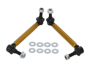 Ford Ranger PX Sway Bar Endlinks - Rear - Whiteline - Adjustable Extra Heavy Duty Ball Link - `11-`27