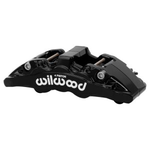 Mercedes-Benz Sprinter Brake Caliper - Wilwood - AERO4-DM - Black - `22-`23 Mercedes-Benz Sprinter Brake Caliper - Wilwood - AERO4-DM - Black - `22-`23