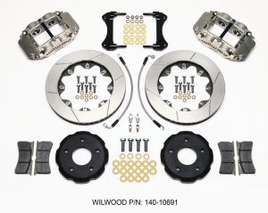 Chevrolet Camaro Brake Kit - Front - Wilwood - Forged Superlite 4R ST BB - Nickel - `98-`02