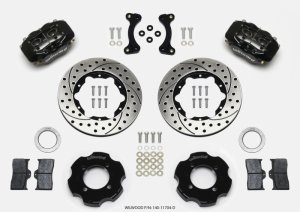 Mazda Miata MX 5 Brake Kit - Front - Wilwood - Dynalite with 11.00in Drilled Rotors - `90-`05 Mazda Miata MX 5 Brake Kit - Front - Wilwood - Dynalite with 11.00in Drilled Rotors - `90-`05