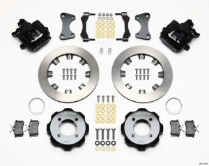 Ford Fiesta Brake Kit - Rear - Wilwood - 11.75in CPB Rotors + BP-10 Pads - `11-`27